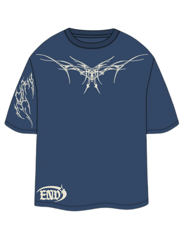 Draconic Filament Oversize Tee